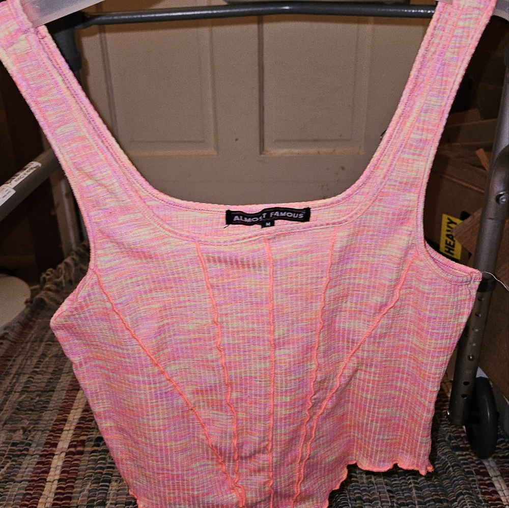 Almost Famous  size m cropped tank